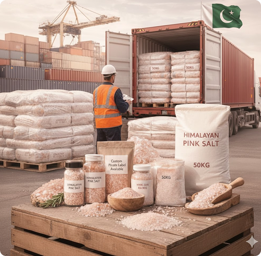 Salt export warehouse